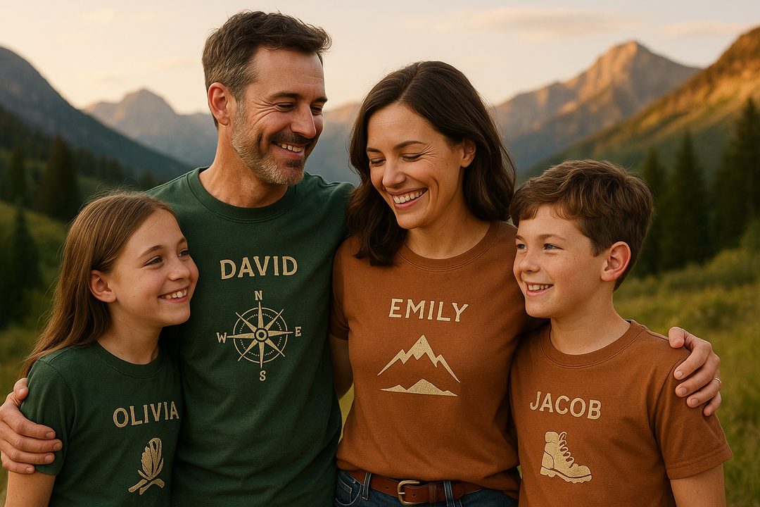 Why Your Family Adventure Shirts Need a Personal Touch