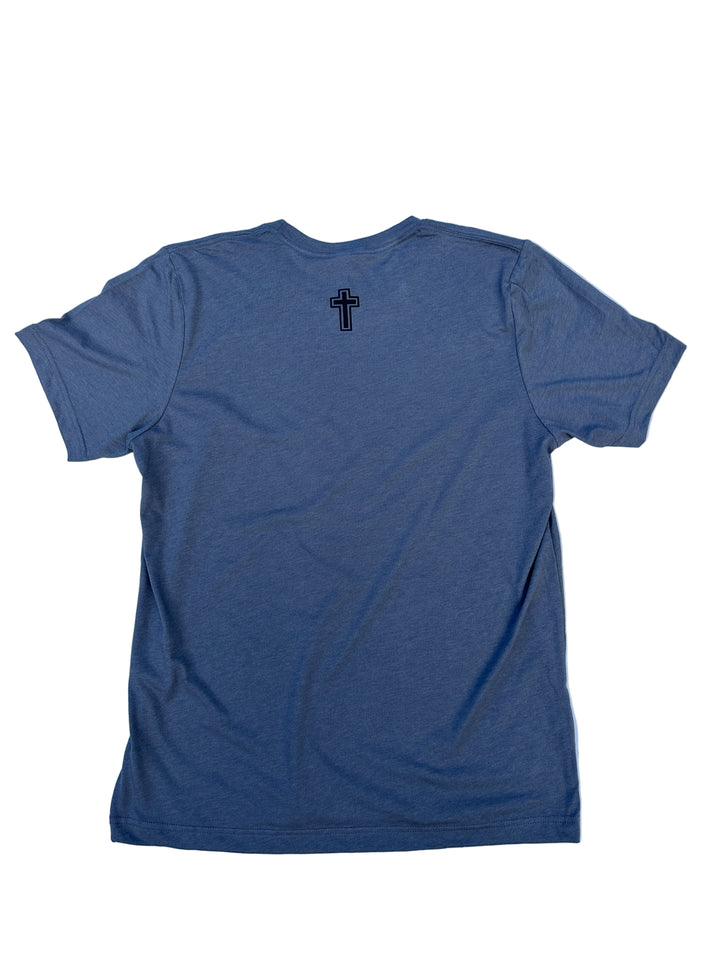 God’s Disciple T-Shirt – Faith-Driven Comfort Tee with Back Cross Design