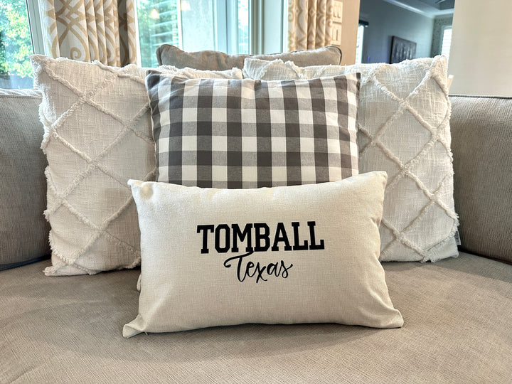 Tomball Throw Pillow