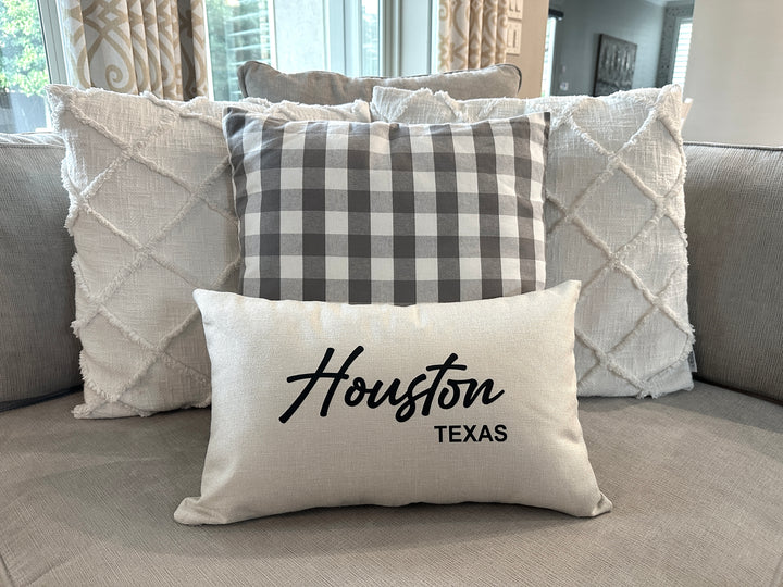 Houston Throw Pillow