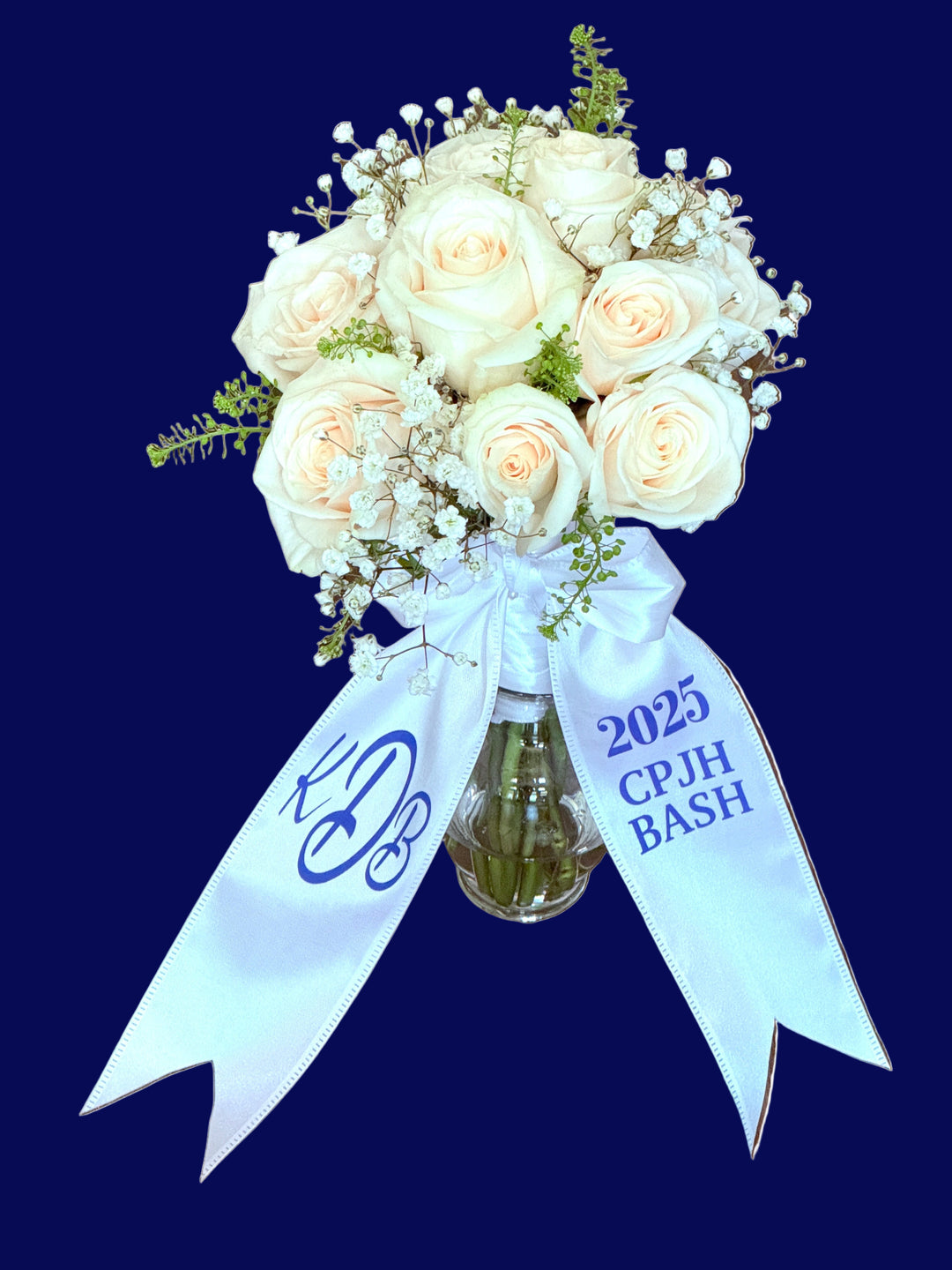 🎓 Mark the Moment — Personalized Ribbon Ties for Flowers & Keepsakes