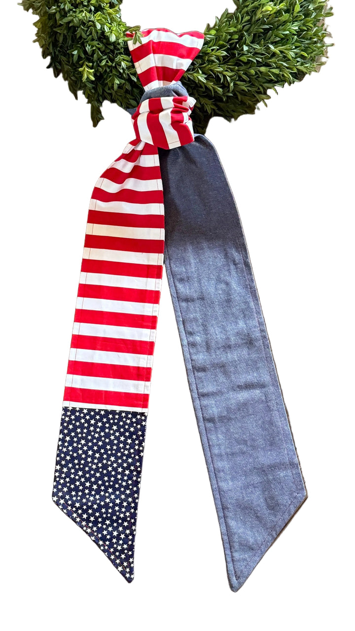 Patriotic Wreath Sashes | Choose Your Style