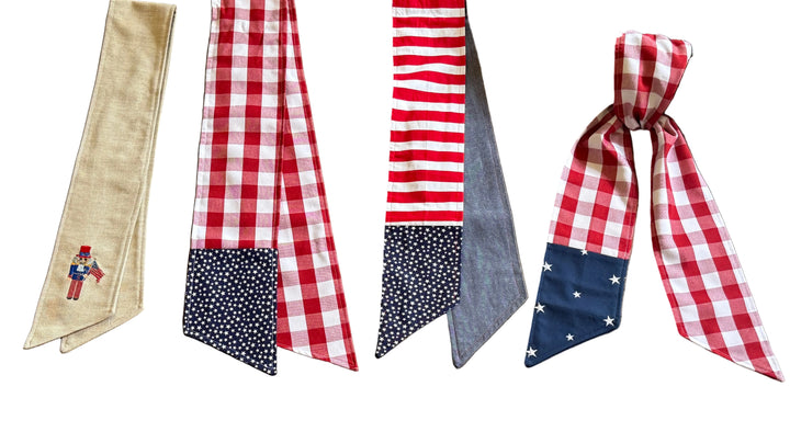 Patriotic Wreath Sashes | Choose Your Style