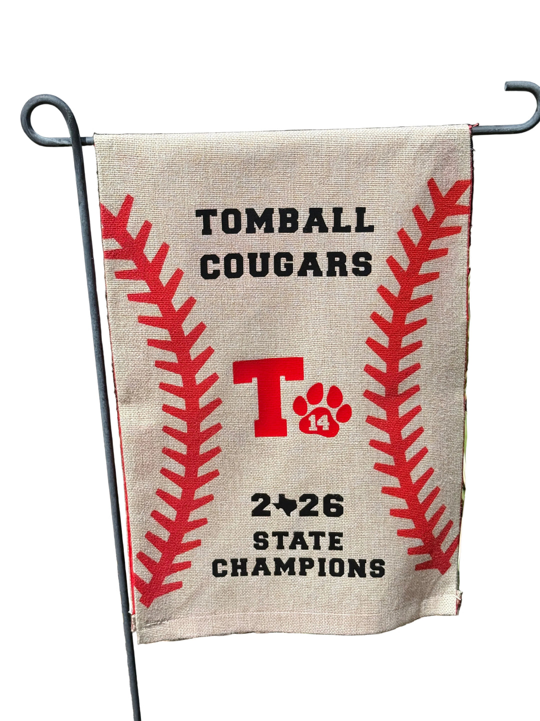 Tomball Cougars 2026 State Champions Baseball Banner