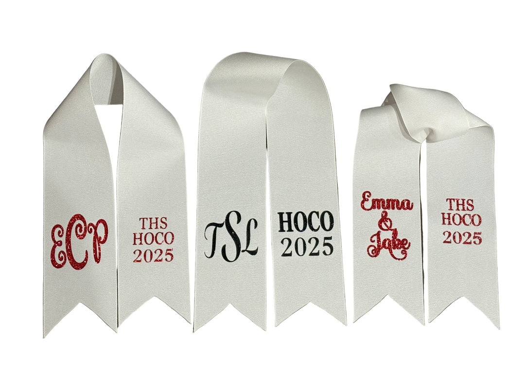 🎓 Mark the Moment — Personalized Ribbon Ties for Flowers & Keepsakes