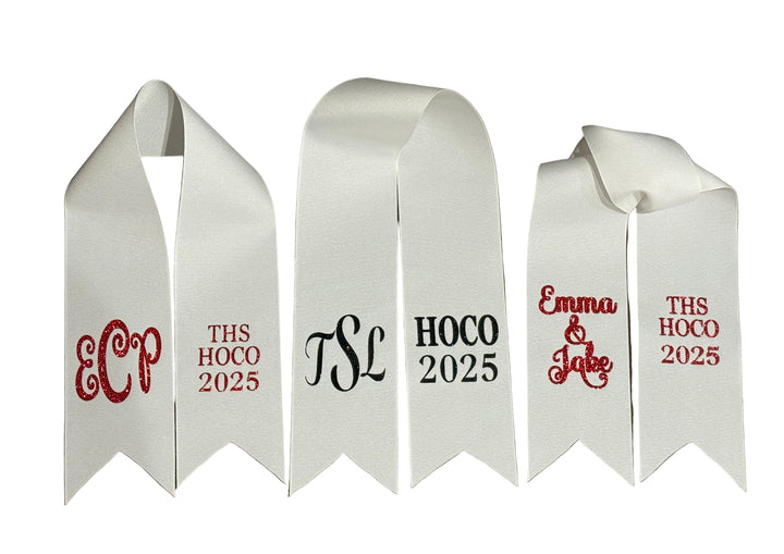 🎓 Mark the Moment — Personalized Ribbon Ties for Flowers & Keepsakes