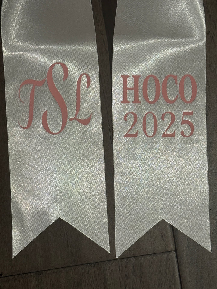 🎓 Mark the Moment — Personalized Ribbon Ties for Flowers & Keepsakes