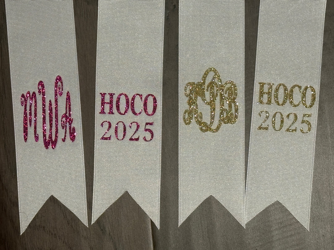 🎓 Mark the Moment — Personalized Ribbon Ties for Flowers & Keepsakes