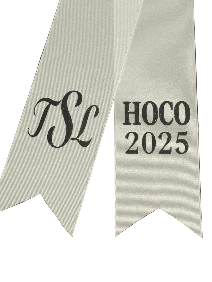 🎓 Mark the Moment — Personalized Ribbon Ties for Flowers & Keepsakes