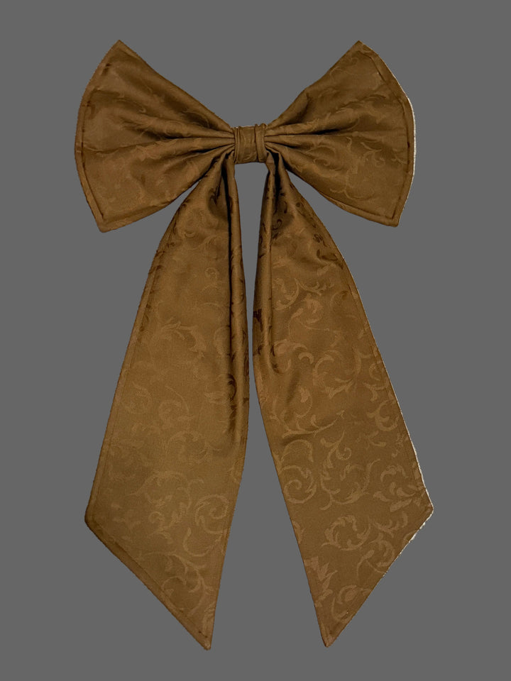 Brown Jacquard Oversized