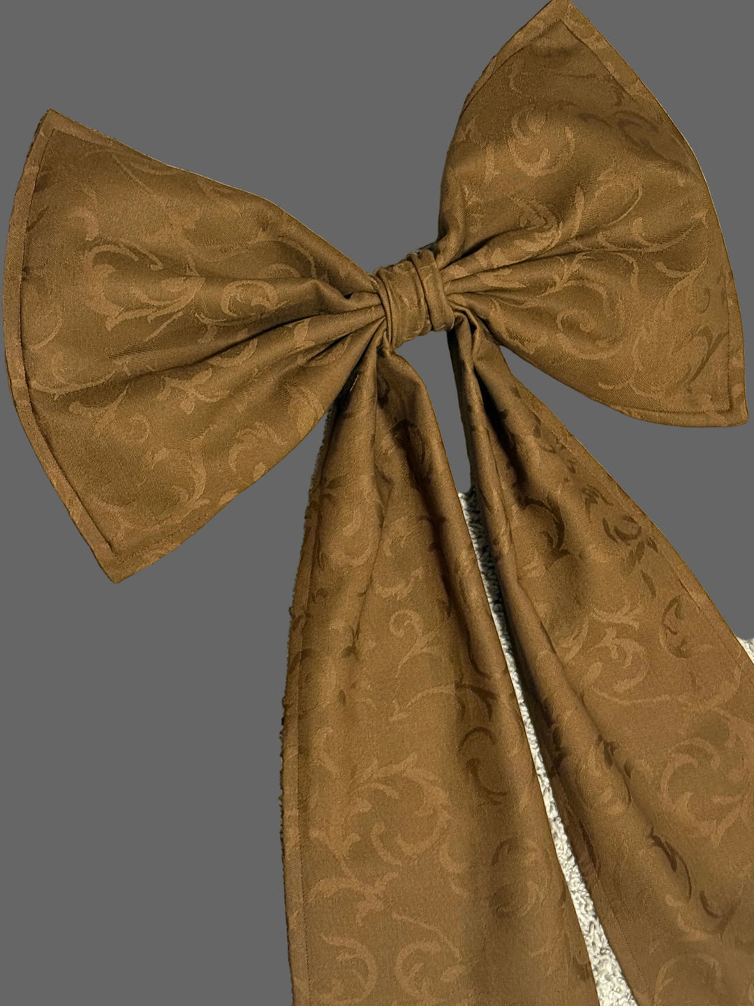 Brown Jacquard Oversized