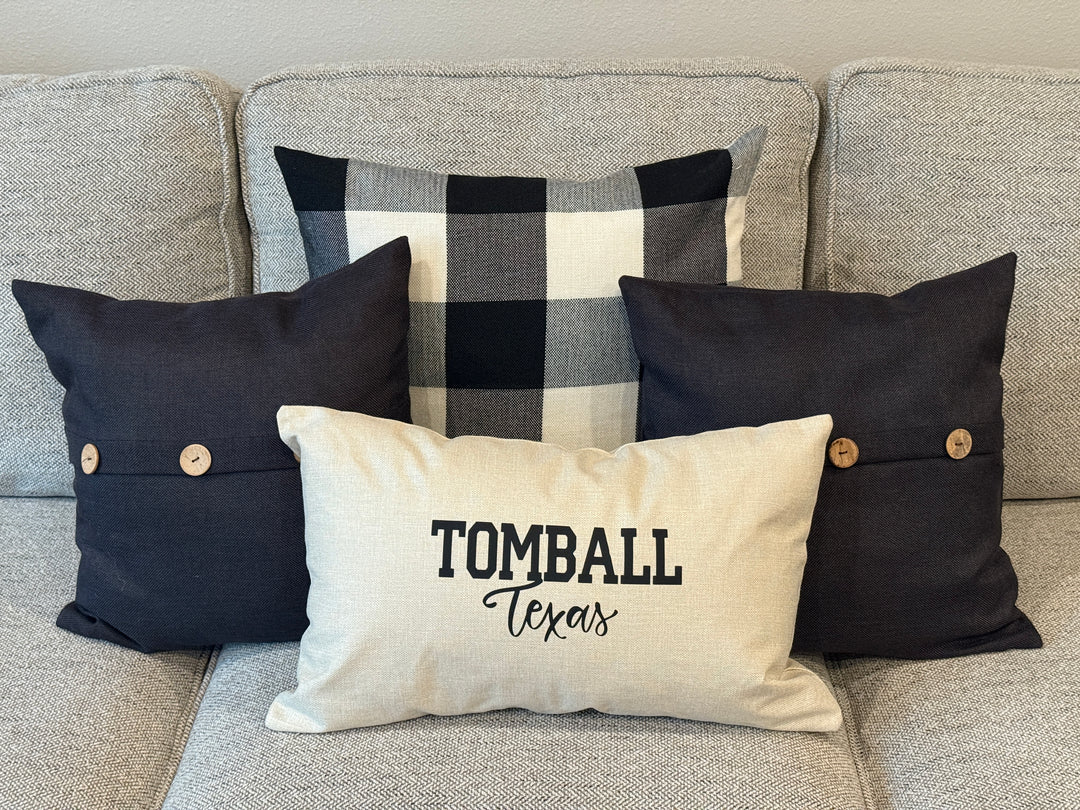 Tomball Throw Pillow