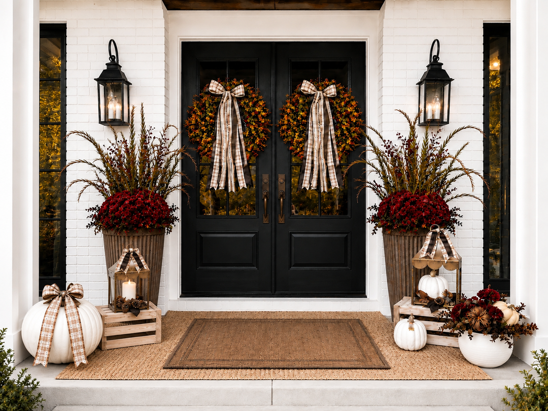 Burgundy Grove – Grand double-door porch package